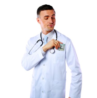 yakışıklı erkek doktor