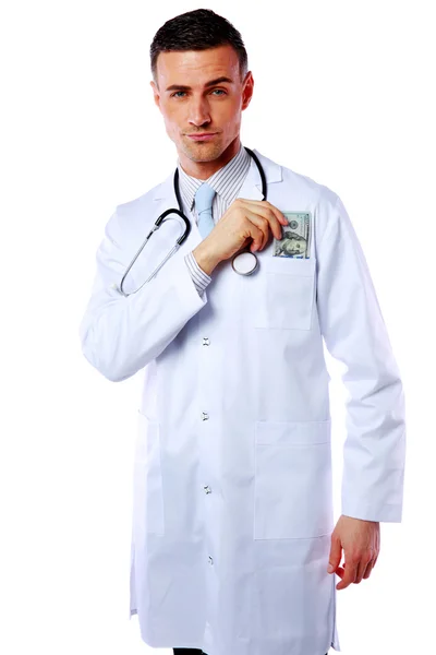 Knappe mannelijke arts — Stockfoto