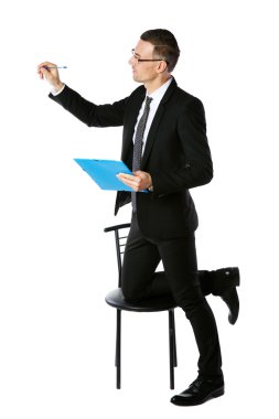 yakışıklı işadamı