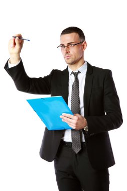 yakışıklı işadamı