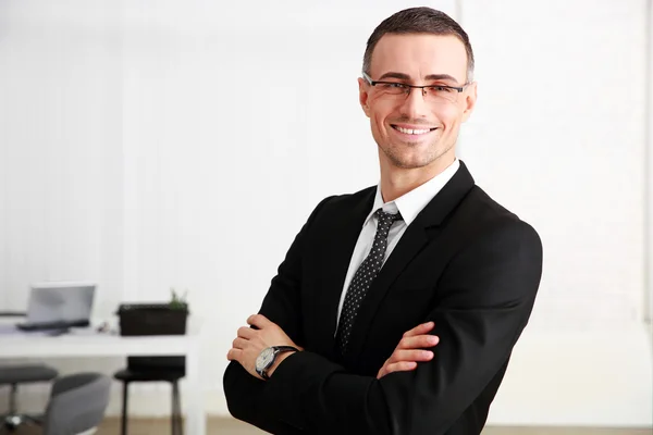 Handsome businessman — Stock Photo, Image