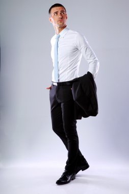 yakışıklı işadamı