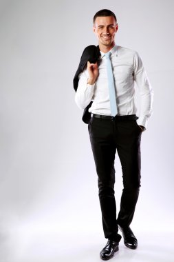 yakışıklı işadamı