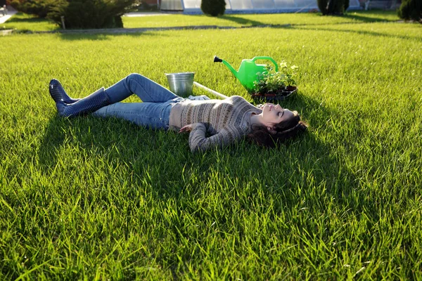 Hermosa mujer — Foto de Stock