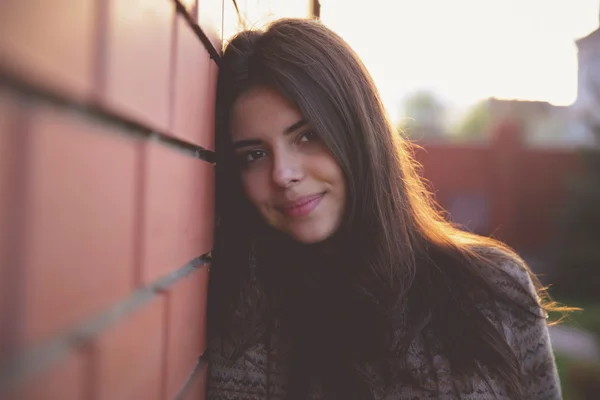 Mooie vrouw. — Stockfoto