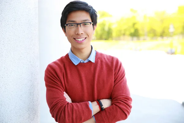 Young happy students — Stock Photo, Image