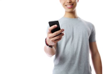 genç yakışıklı Asyalı adam