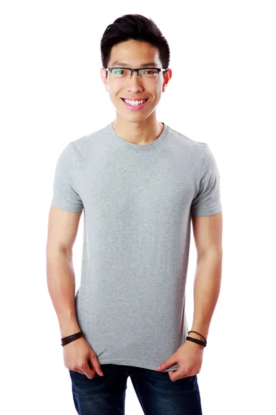 Mladý pohledný muž asijské — Stock fotografie
