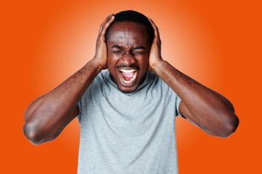 yakışıklı Afrika işadamı