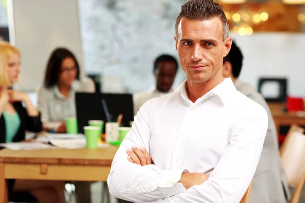 Portrait of a business group in office — Stock Photo, Image