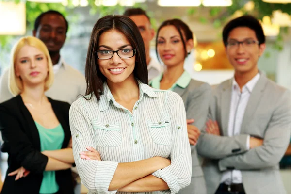 Grupo guapo de un empresario — Foto de Stock