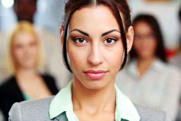 Handsome group of a businesspeople — Stock Photo, Image