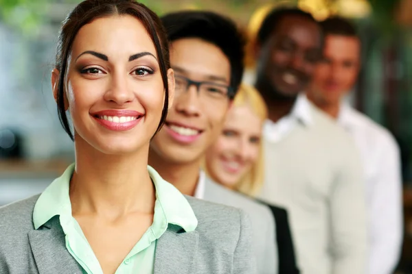 Grupo guapo de un empresario — Foto de Stock