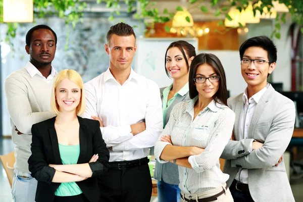 Handsome group of a businesspeople — Stock Photo, Image