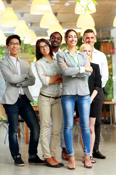 Beau groupe d'hommes d'affaires — Photo