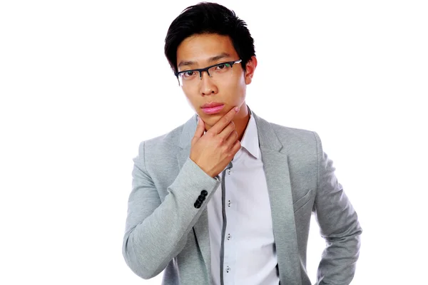 Pohledný mladý muž asijské — Stock fotografie