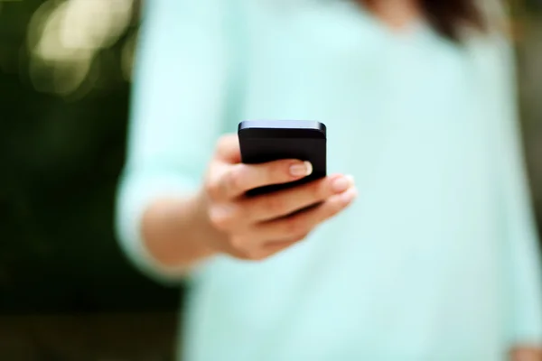 Closeup portrait of female hands — Stock Photo, Image