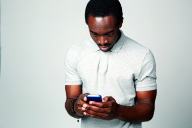 Afrika yakışıklı izole