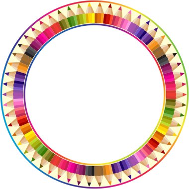 Round frame clipart