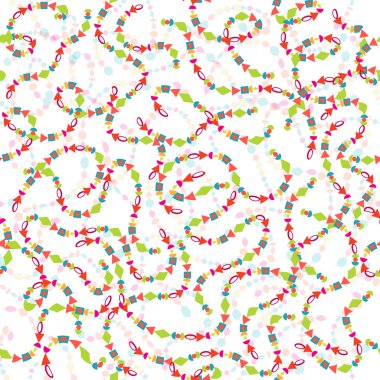 Happy Birthday confetti background