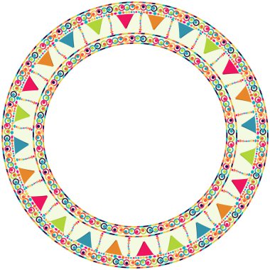 garland ile sınır yuvarlak