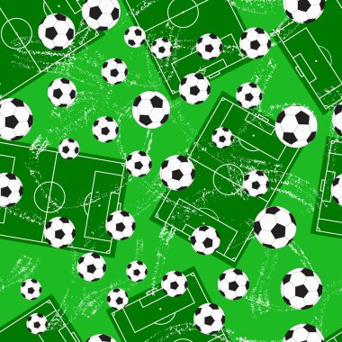 arka plan ile futbol kapısı ve futbol topu.