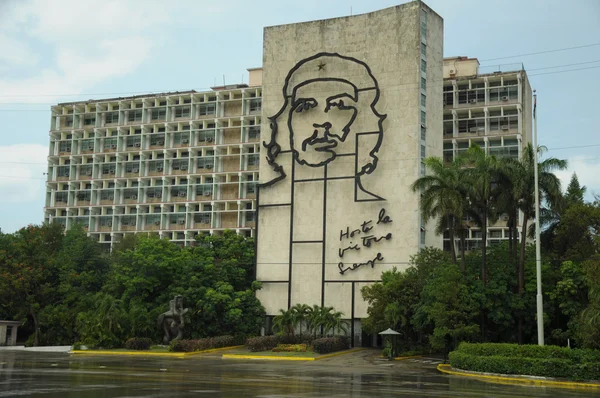 Plaza de la Revolución en La Habana, Cuba — Foto de Stock