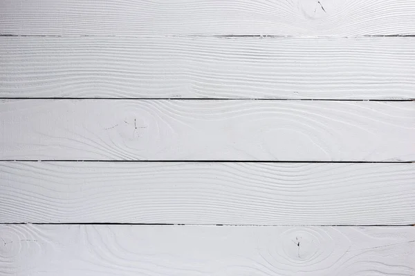 Wood Planks Painted White Wooden Background Template — Stock Photo, Image