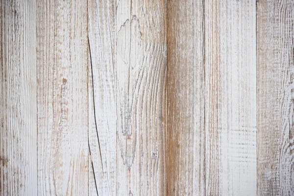 Wooden Background White Old Wood Planks Painted — Photo