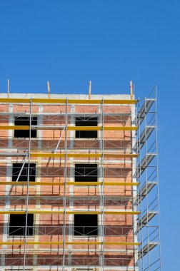 Bina yapım aşamasında