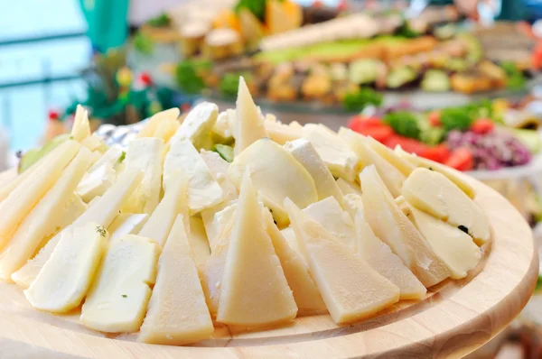 Rebanadas de queso Imagen De Stock