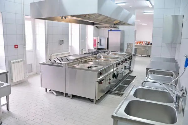 Intérieur de cuisine professionnelle — Photo