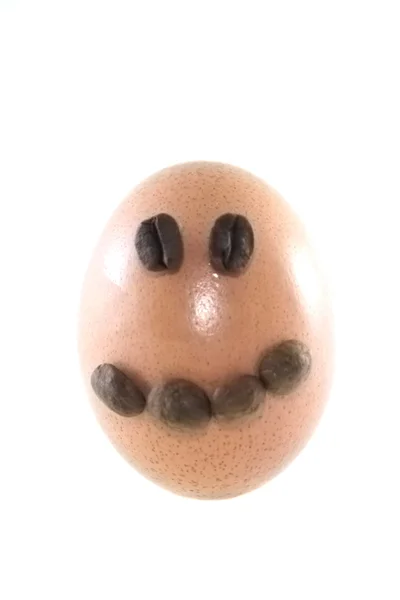 Uovo di Pasqua sorridente — Foto Stock