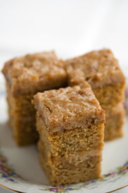 Pasta krema üzerine bir daire ile