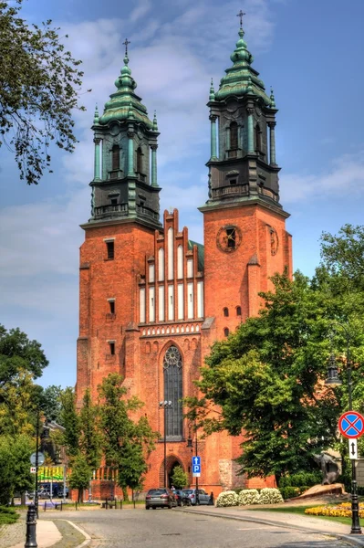 Cathedral in Poznan, Poland — Stock Photo, Image