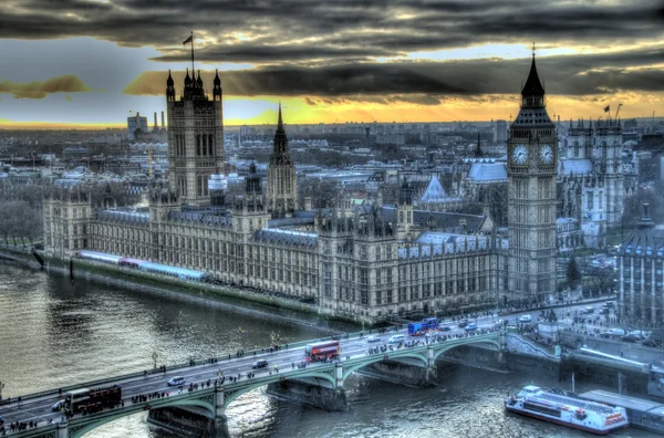 View from London Eye — Stock Photo, Image