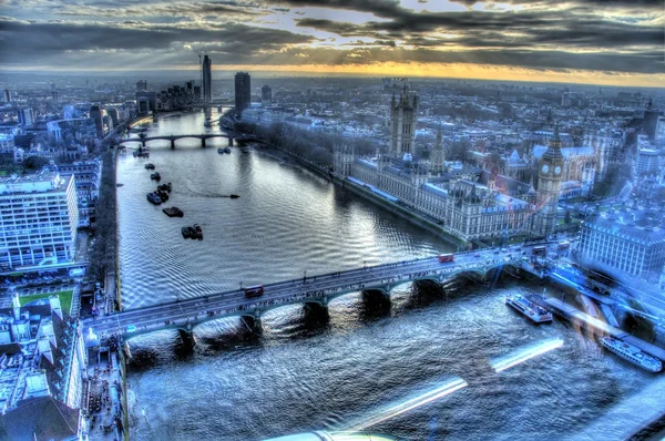 View from London Eye — Stock Photo, Image