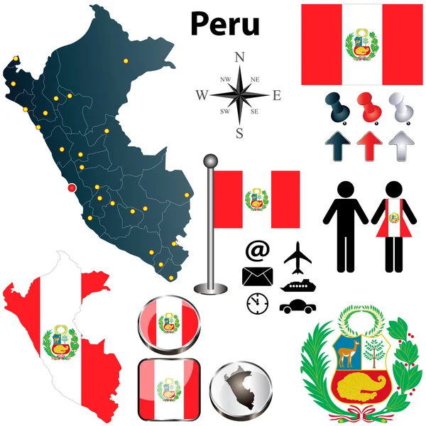 Map of Peru