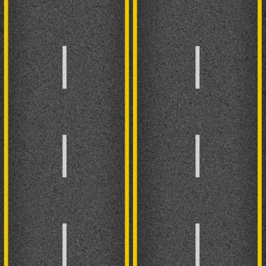Seamless texture highway clipart
