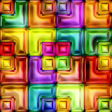 Dikişsiz doku soyut geometrik şekiller