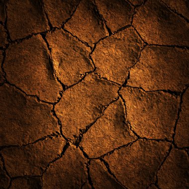 Texture earth cracked because of drought clipart