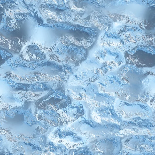 Seamless Texture ice land — Stock Photo, Image