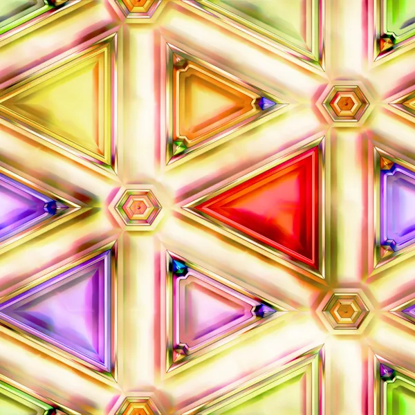 シームレス テクスチャ抽象的な幾何学的図形 — ストック写真