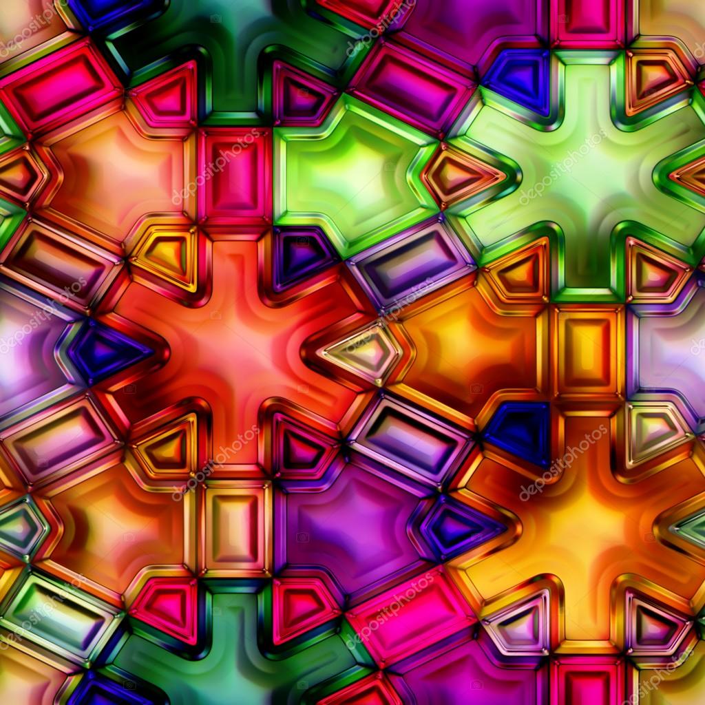 Seamless Texture multi-colored snowflakes — Stock Photo © LLEPOD #15687263