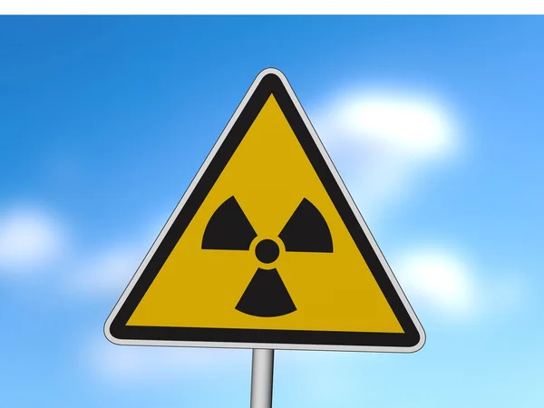 Sign of radiation