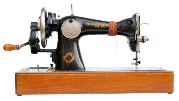 Antique sewing machine Royalty Free Stock Images