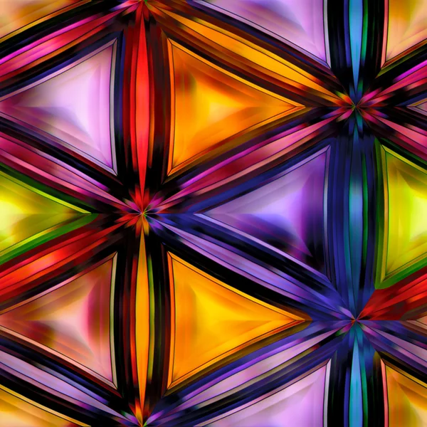 Struttura senza cuciture di astratto brillante brillante forme geometriche colorate — Foto Stock