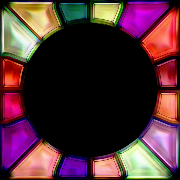 Stained-glass window — Stock Photo, Image