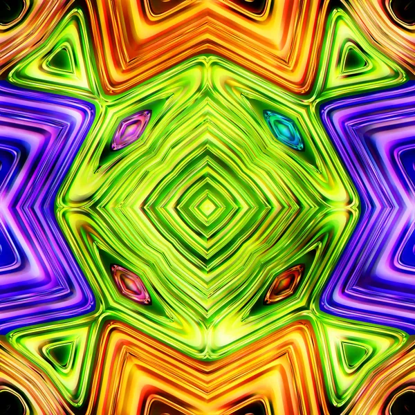 Struttura senza cuciture di astratto brillante brillante forme geometriche colorate — Foto Stock