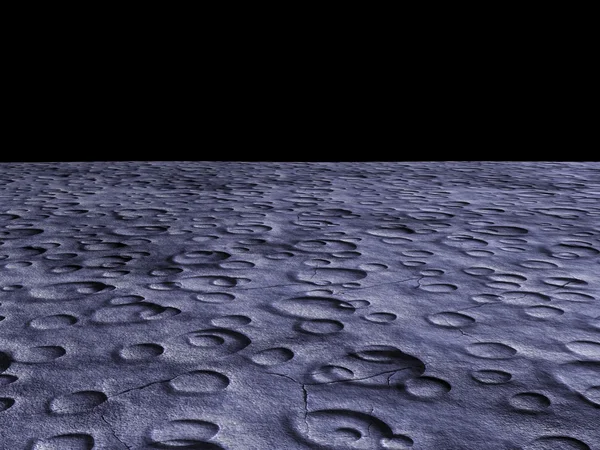 달의 표면 — 스톡 사진